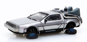 NPE NA88218 - H0 - DeLorean Zeitmaschine mit grauer Inneneinrichtung